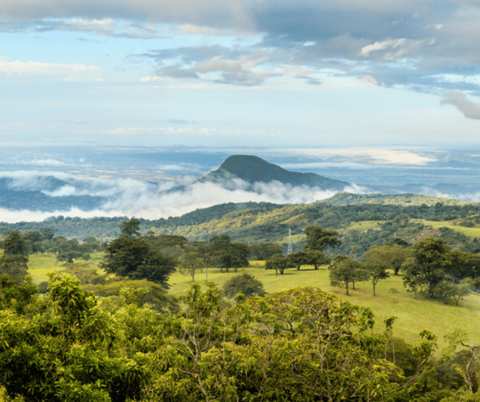 Costa Rica volcanoes cover photo